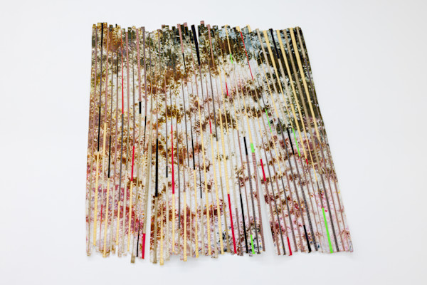 Pieced Landscape 53 String 9 by Regina Durante Jestrow