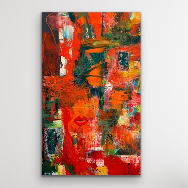 Reddish by Ana -Abstract- Art