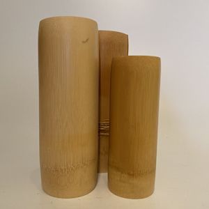 Tubular ikebana vase set - 3 vases
