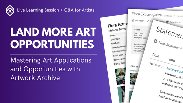 Land More Art Opportunities: Mastering Art Applications & Opportunities