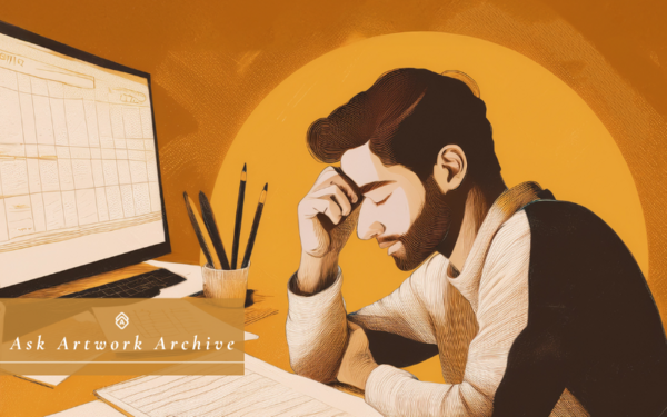 Ask Artwork Archive: "How Much More Energy Can I Give Before Something Has to Change?"