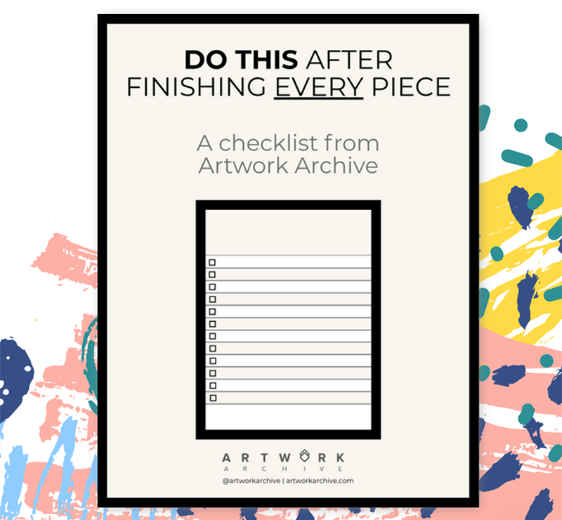 Free Guide: 12 Things Every Artist Should Do After Finishing Any Piece